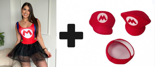 BODY MARIO BROSS + GORRO