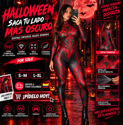 disfraz diabla/demonia
