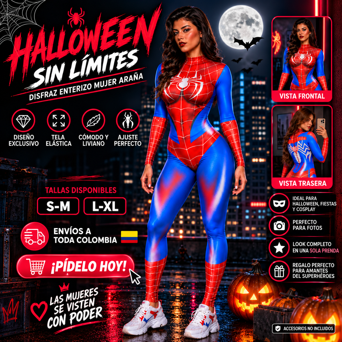 disfraz spider-woman