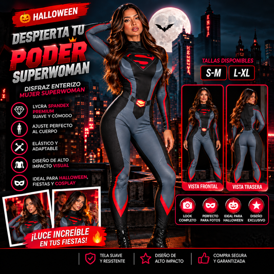 Enterizo super woman