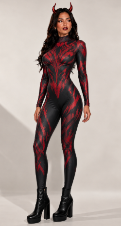 disfraz diabla/demonia